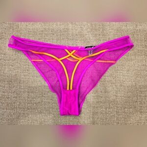 Honey Birdette Saskia Brief Magenta Size X-large